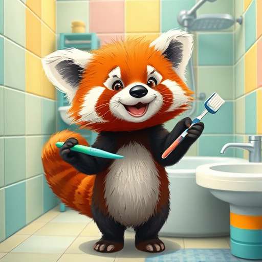 The Adventures of Scarlet Panda and Her Dancing Toothbrush