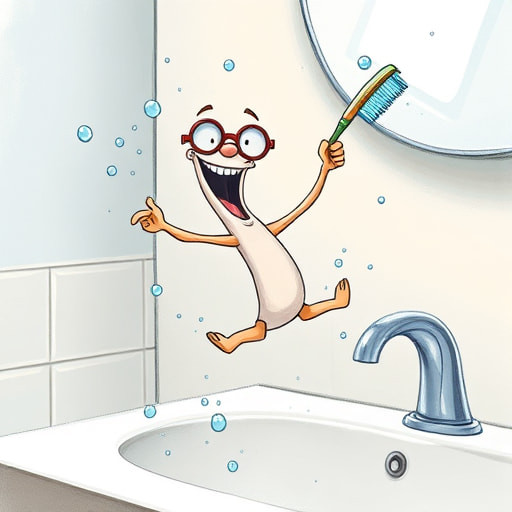The Adventures of Scarlet Panda and Her Dancing Toothbrush - Section 1