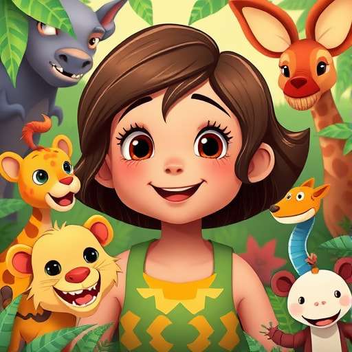 Vihanvi's Magical Jungle Dreams