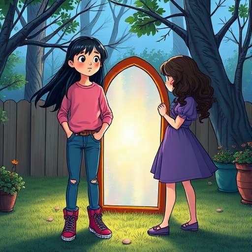 Twins, Tales, and a Magical Mirror Adventure