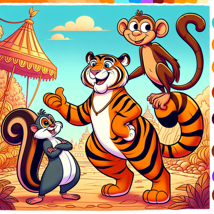 Timmy the Tiger: Embracing Uniqueness and Kindness - Section 1
