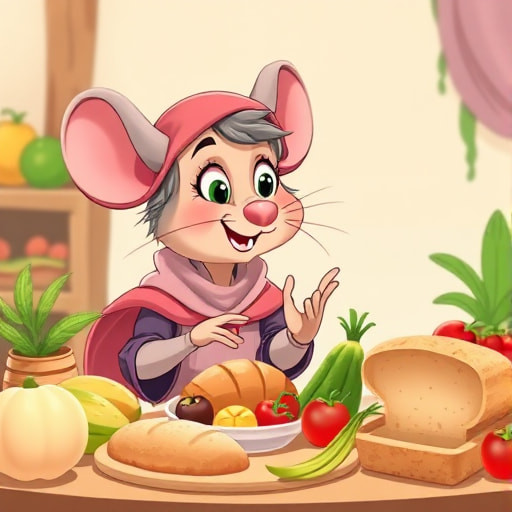 Reggie Mouse and the Tale of the Shrinking Clothes - Section 1