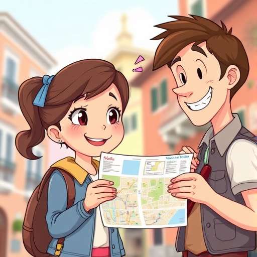 Una Nueva Amistad en la Plaza Mayor