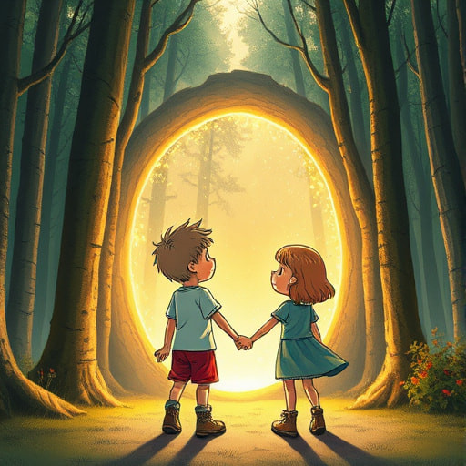 **"The Puzzle Protectors: Katy and Leo's Magical Quest"**