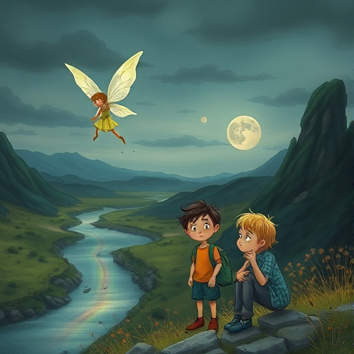 **"The Sparkle Squad and the Great Color Caper"**