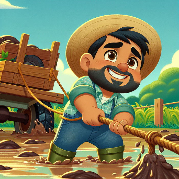 The Lazy Farmer Learns a Lesson - Section 1