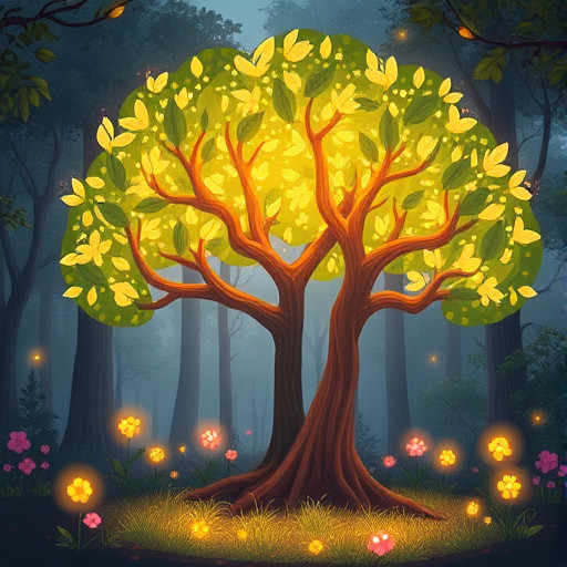 The Wishing Trio and the Enchanted Tree - Section 1