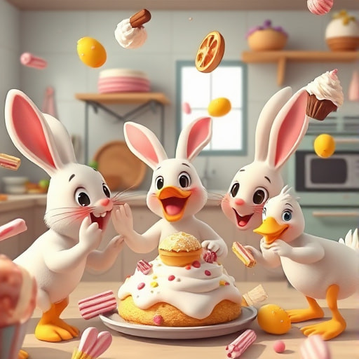 Bunny Bakes and Foodie Fiascos - Section 1