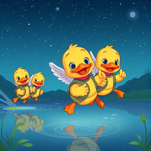 Sleepy Bunnies and the Ducky Rescue Adventure - Section 1