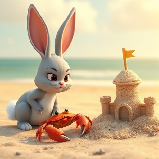 Bunnies, Beaches, and a Cheeky Crab Adventure - Section 1