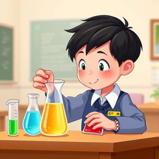 عالم الكيمياء الصغير 🌟
