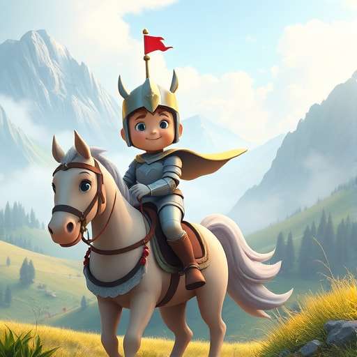 Arturo y el Dragón Valiente: Una Aventura de Corazones Nobles