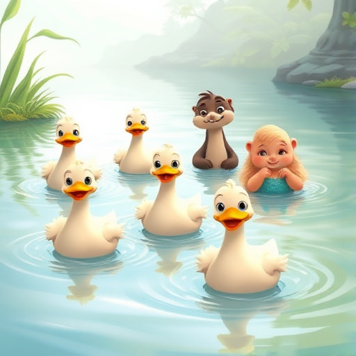 Rory the River Helper: A Mermaid's Tale of Kindness - Section 1