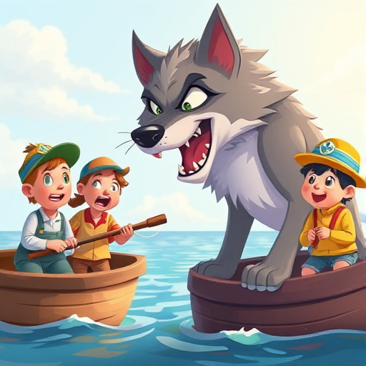 Brave Hearts and a Magical Friend: Aarvi and Aiden’s Ocean Adventure - Section 1
