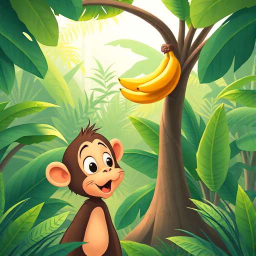 Milo and the Banana Bandit: A Tale of Sharing and Friendship