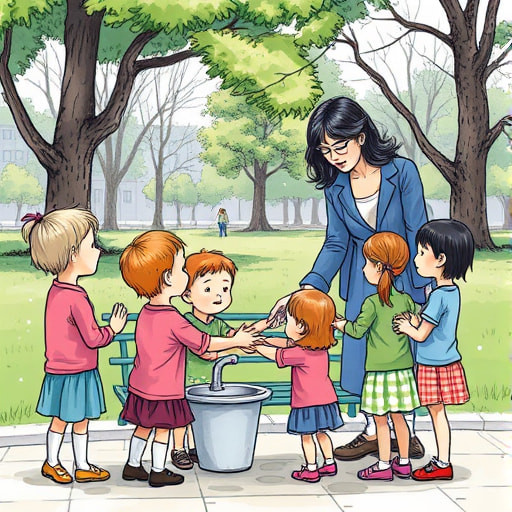 Picnic Pals and the Handwashing Hero - Section 1