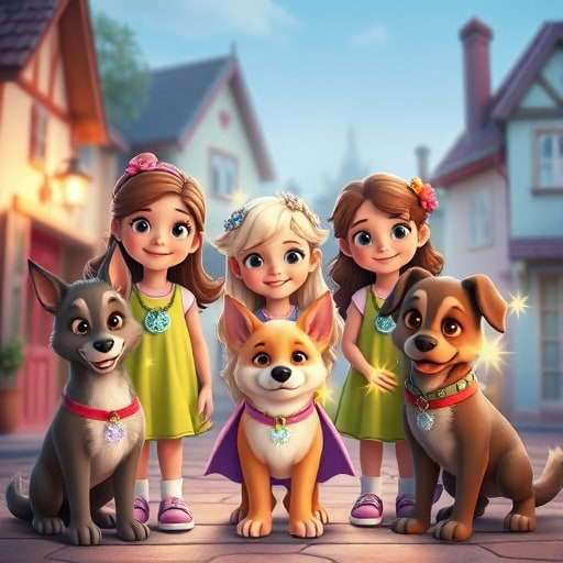 Taelynn and the Glitter Girls: A Magical Journey of Friendship