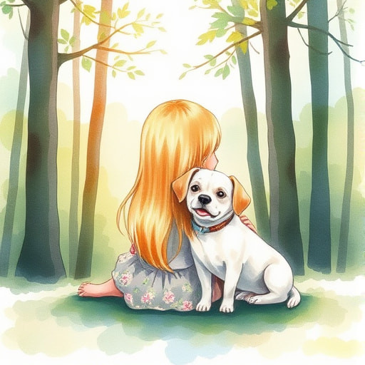 Il Piccolo Cane e il Coniglio Amico - Section 1