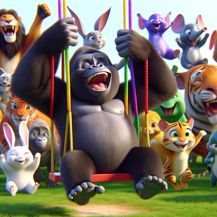 The Grumpy Gorilla Finds Joy - Section 1