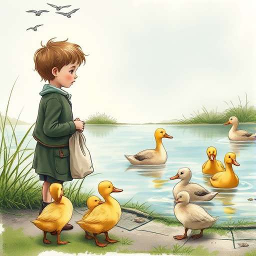 Quackers to the Rescue: A Tale of Friendship and Feathers