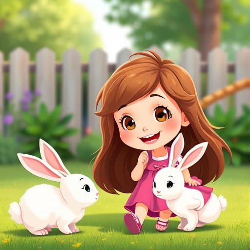 Backyard Besties: Sophie and Olivia's Adventures