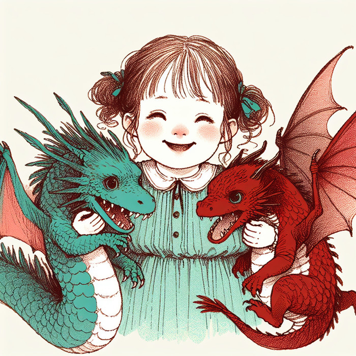 Dragon Friends: A Tale of Love and Friendship - Section 1