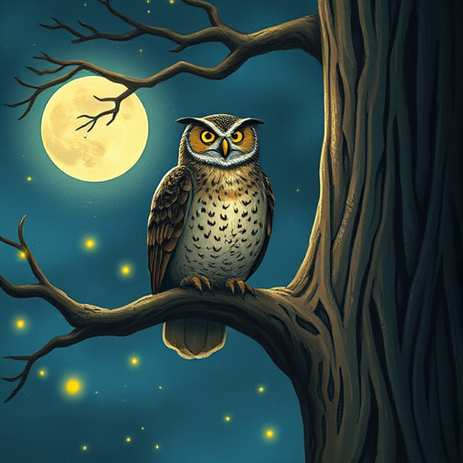 The Little Bear and the Moon's Secret - Section 1