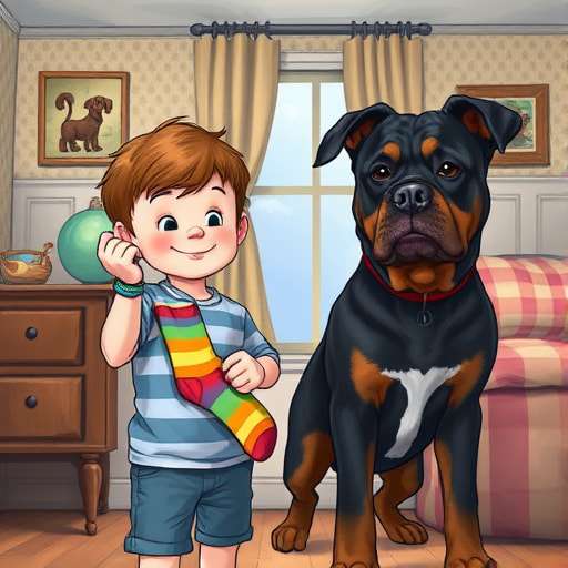 Beru and Dot: The Case of the Missing Rainbow Sock