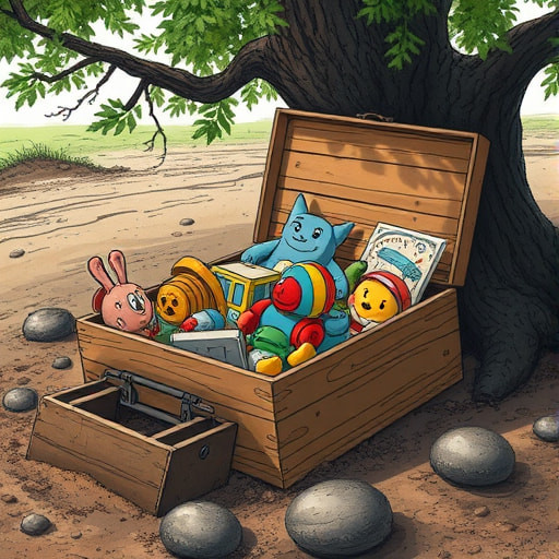 Beru and Dot’s Backyard Adventure: The Kindness Treasure - Section 1