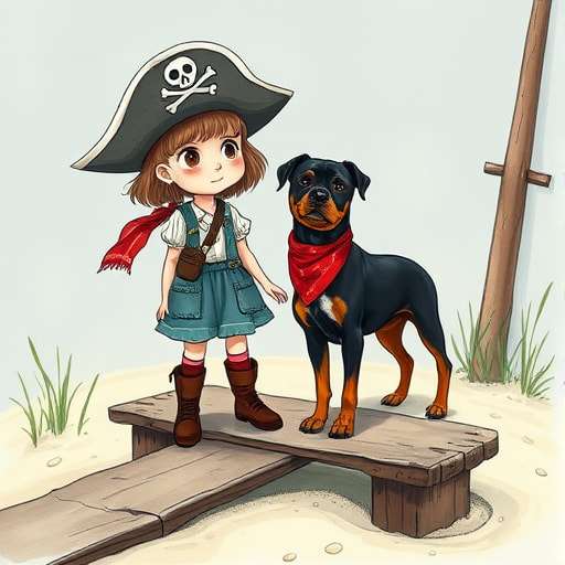 Ahoy, Pirate Pals: The Great Rainbow Rescue!