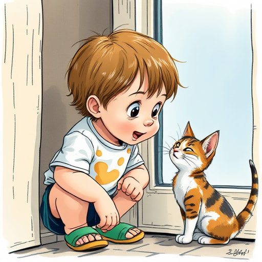 Brave Little Paws: Koi’s Backyard Adventure - Section 1