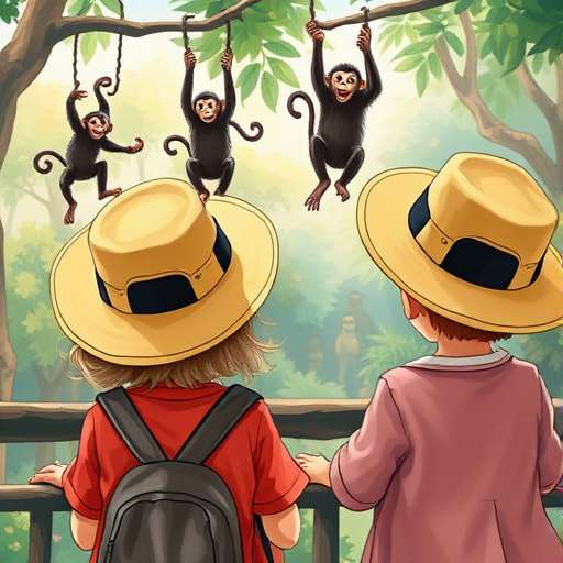 Zuzu and Olivia's Zoo Adventure: Fun, Friends, and a Little Cleanup