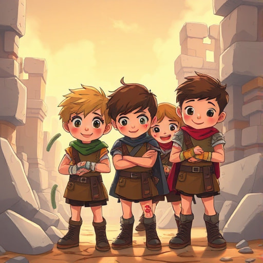 The Brave Hearts and the Fallen Star - Section 1