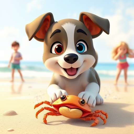 Bob's Beachside Adventure: A Lesson in Staying Safe