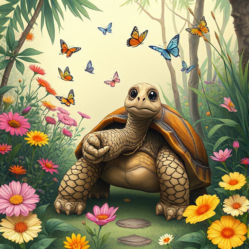 Sam's Whimsical Butterfly Adventure - Section 1