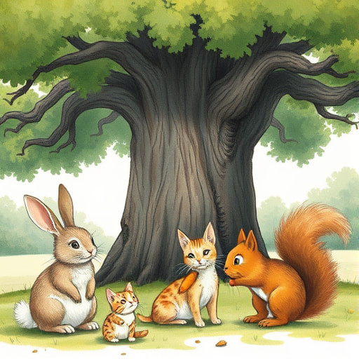 **"The Great Garden Mystery: A Tale of Friends and Carrots"** - Section 1