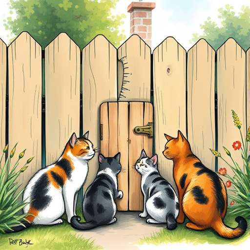 Whiskers and Wonders: The Secret Door Adventure