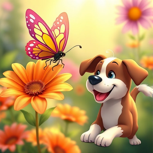 Max and the Butterfly Chase: Embracing Your Own Beauty - Section 1