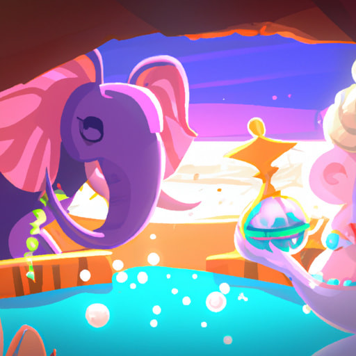 Xava the Mermaid and her animal friends' underwater adventure!