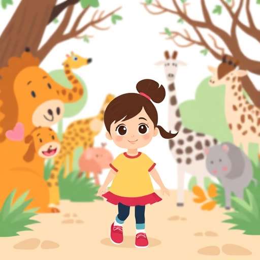 Aashna's Zoo Day: Spreading Smiles to Animals