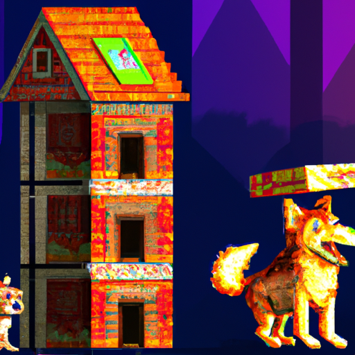 The Clever Little Pigs and the Big, Friendly Wolf