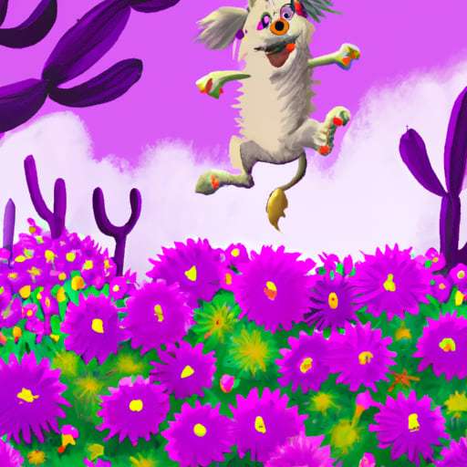 Biscuit and the Mischievous Flower Bed
