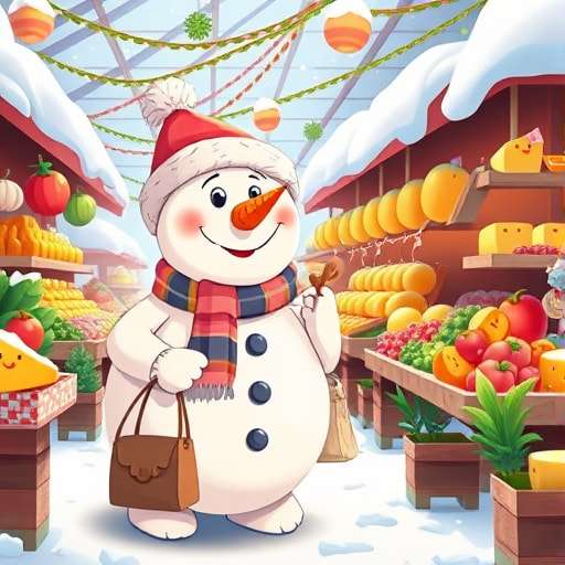 Olaf’s Magical Market Adventure