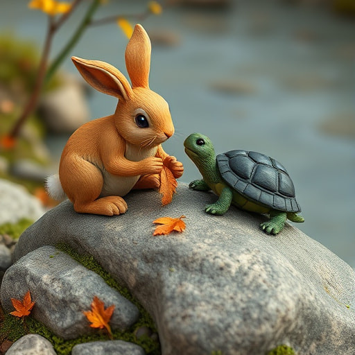 Rory's Reading Rock: A Tale of Friendship and Books - Section 1