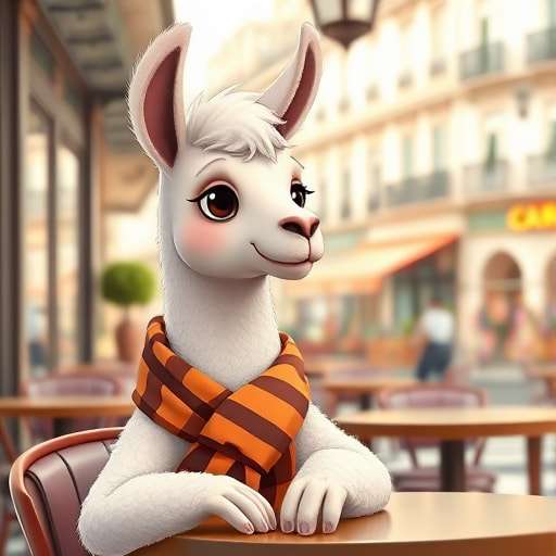Le Lama Linguiste et le Mystère de l'Écharpe Parisienne