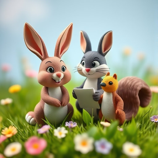Riddles in the Meadow: Lenny and Friends' Adventure - Section 1