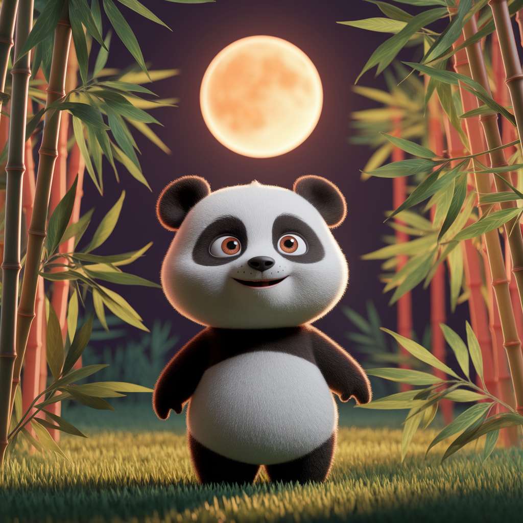 Penny Panda's Moon Adventure