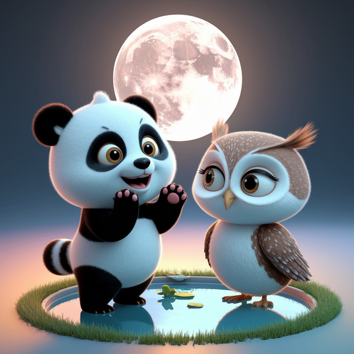 Penny Panda's Moon Adventure - Section 1