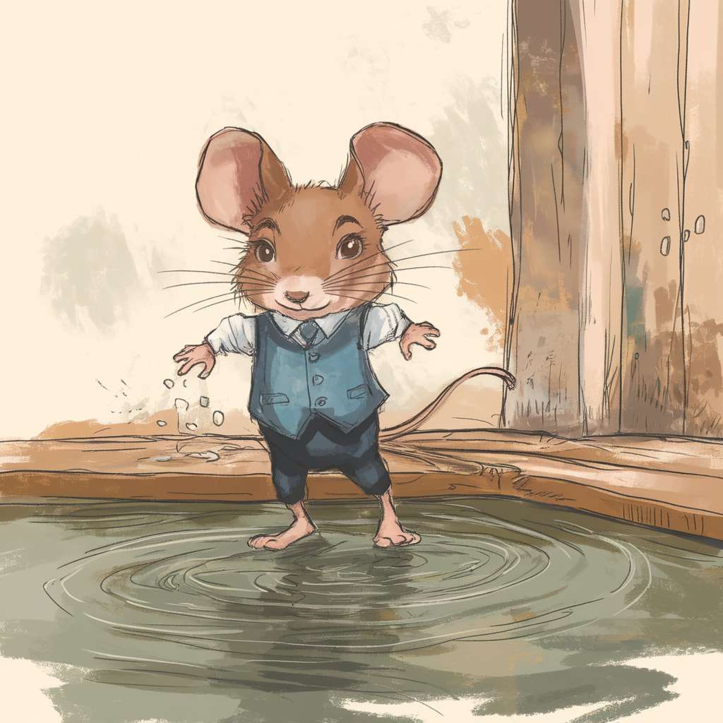 Morris Mouse's First Day at Work