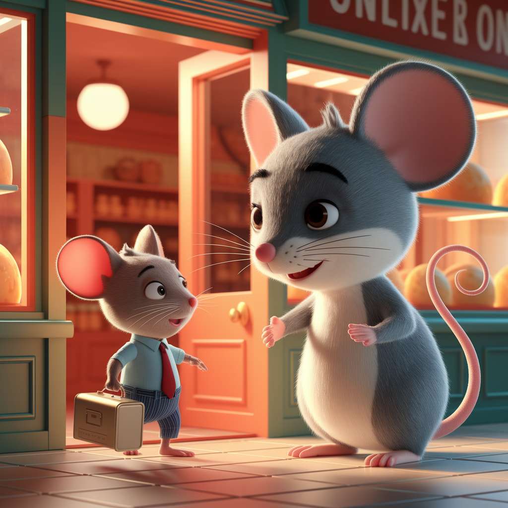 Morris Mouse's First Day at Work